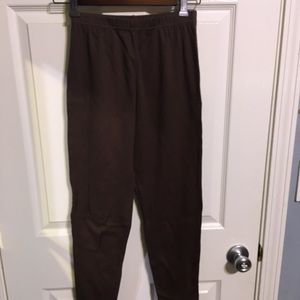 Brown stretchy sweatpants (M)